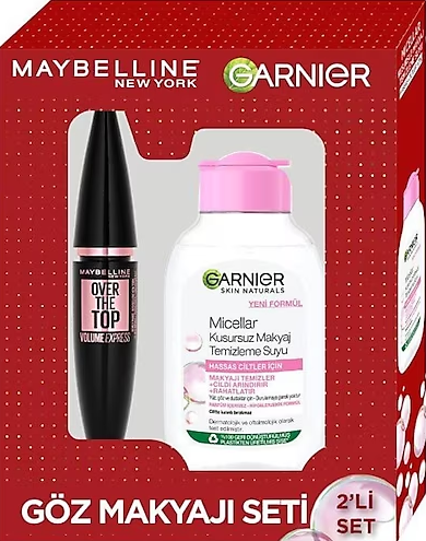 Maybelline & Garnier Göz Makyaj Seti 2 li Set