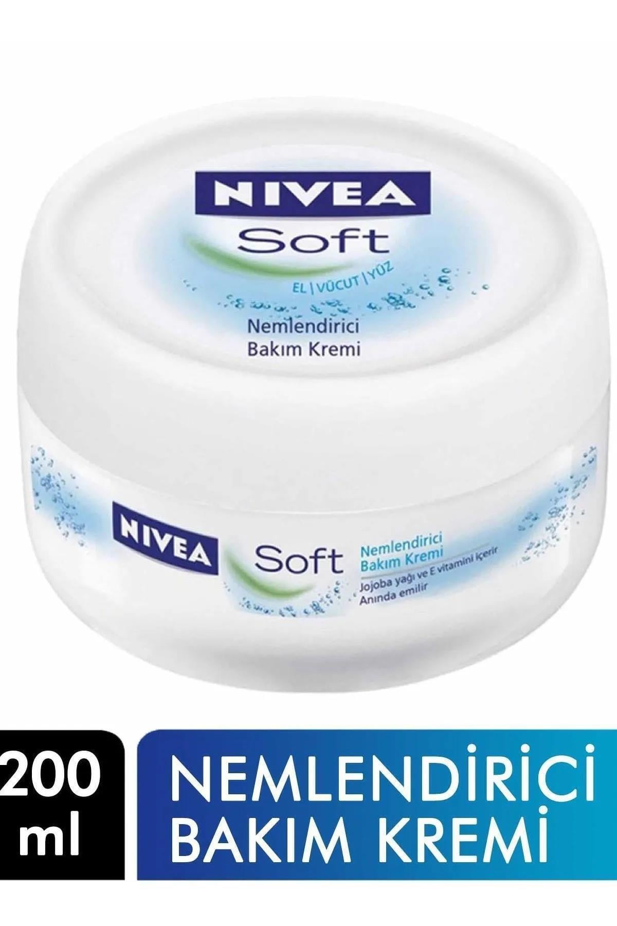 Nıvea 200 Ml Soft Nem.Bak. Kremi Kvnz