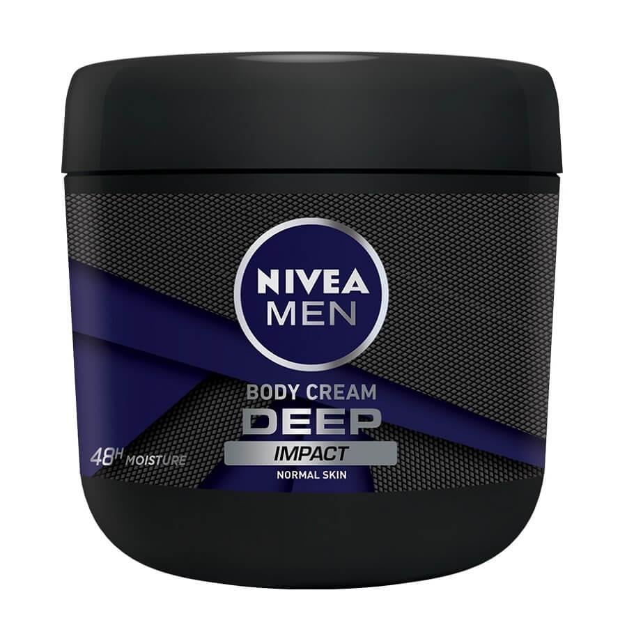 Nivea 400 ml. Men Deep Impact Bodt Cream (Normal Skin) - Esnek E-Ticaret Platformu