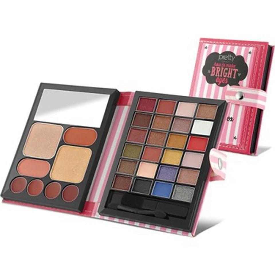 Pretty Beauty Cüzdan Far Seti Pb-166 Pembe