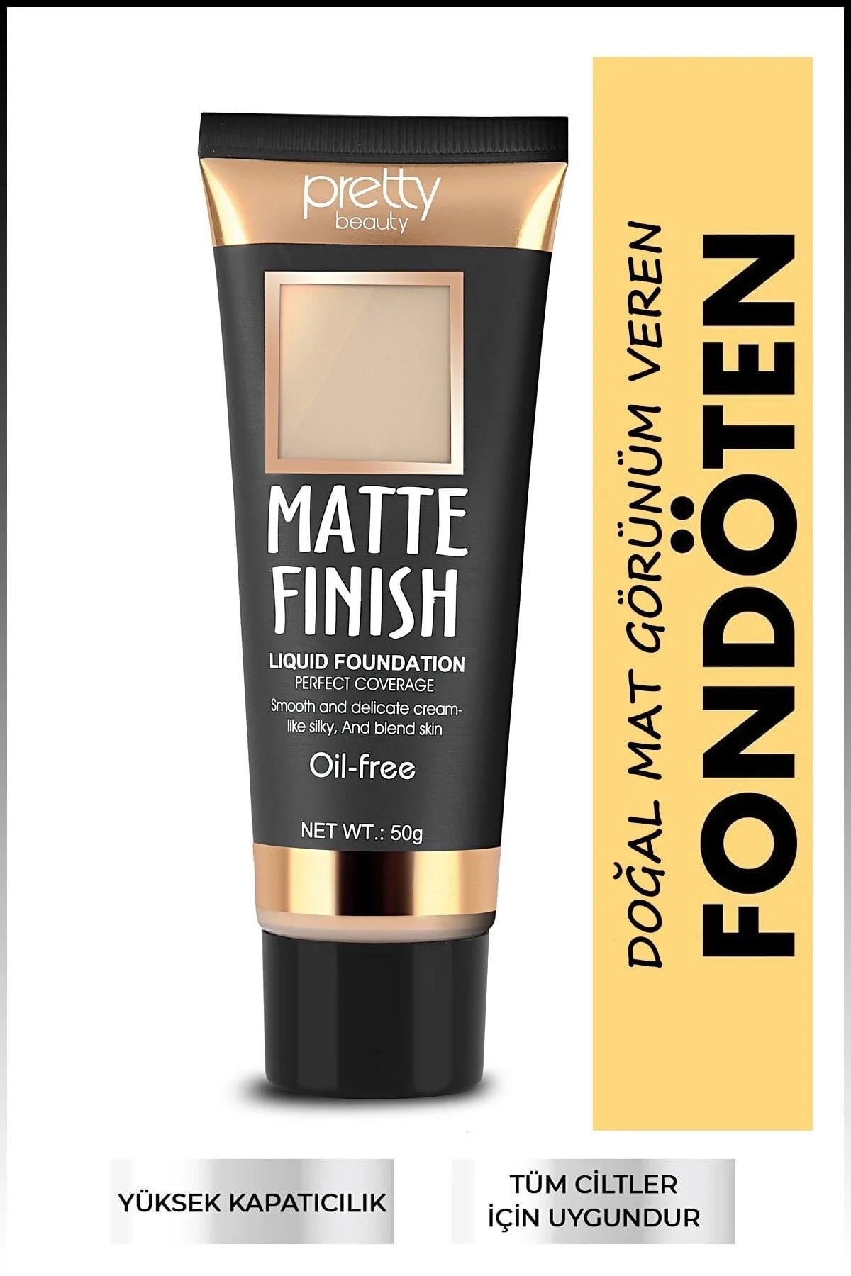 Pretty Beauty Matte Tüp Foundation Pb-147