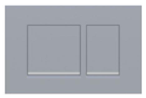 Serel Parlak Krom Panel Dikdörtgen Metal - P670120 - Esnek E-Ticaret Platformu