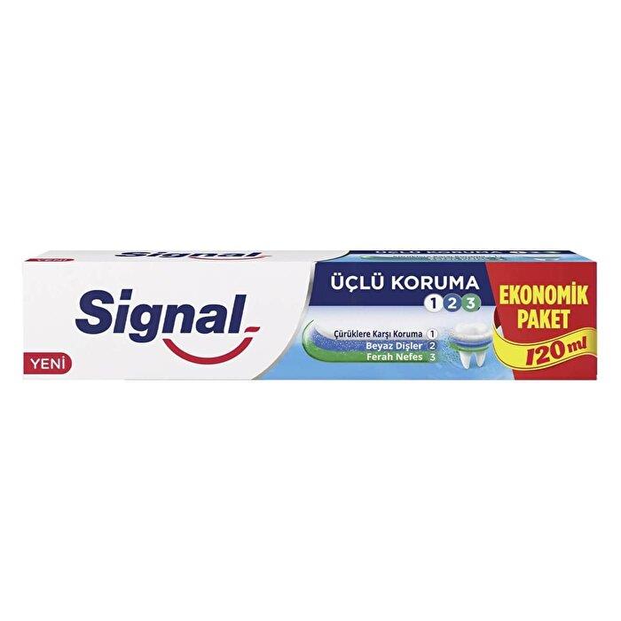 Signal 120 Ml Üçlü Koruma Diş Macunu 