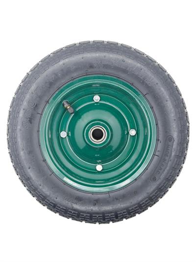 07460   Novax Rulmanlı Şişme Tekerlek 3.50-7 - Yeşil