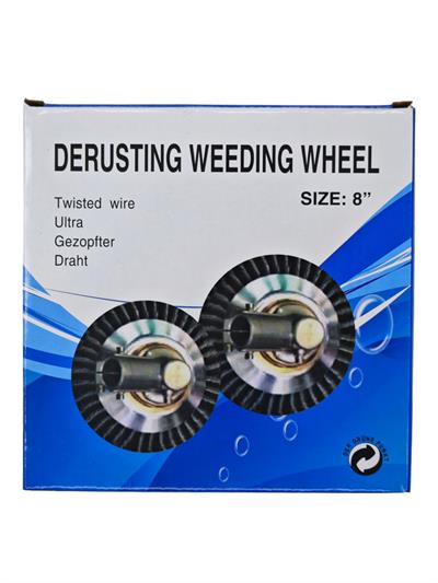 Derustıng Tırpan Tel Fırça Çarkı 8