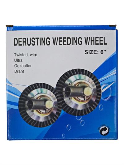 Derustıng Tırpan Tel Fırça Çarkı 6