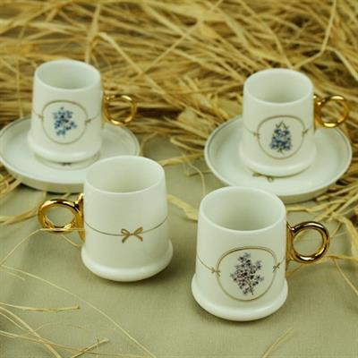 Acar Loverica 6Lı Porselen Kahve Fincanı Takımı