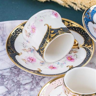 Acar Mira 6 Kişilik Kahve Fincanı Takımı - 90 Ml