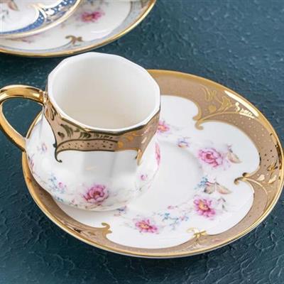 Acar Mira 6 Kişilik Kahve Fincanı Takımı - 90 Ml