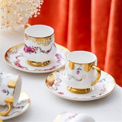 Acar Osiris 6 Kişilik Kahve Fincan Takımı