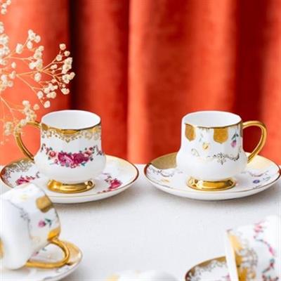 Acar Osiris 6 Kişilik Kahve Fincan Takımı