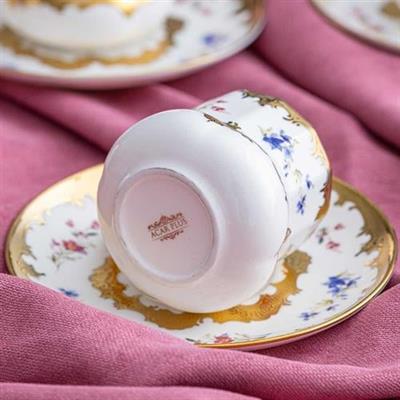 Acar Pandora 6 Kişilik Kahve Fincanı Takımı - 90 Ml