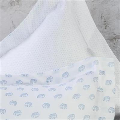 Apricitas  Oliver Blue Çift Kişilik %60 Bambu %40 Pamuk Pike Takımı