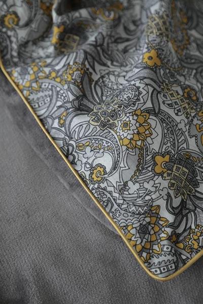 Apricitas Çift Kişilik My Touch Nevresim Takımı Antıca Gray
