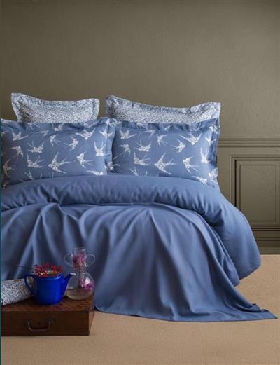 Aprıcıtas Tek Kişilik Bambu Pıke Set Freely Indıgo