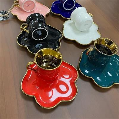 Arow Porselen 6 Kişilik Kahve Fincan Takımı Tr-3317