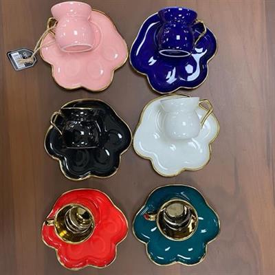 Arow Porselen 6 Kişilik Kahve Fincan Takımı Tr-3317