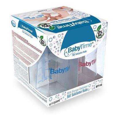 Baby Time Saklama Kabı BT-110 4x150 ml