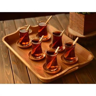 Bambum Bande Dikdörtgen Tepsi Küçük B2860