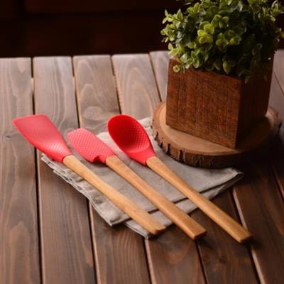 Bambum Bolly 3 Lü Spatula Seti  Büyük B0709