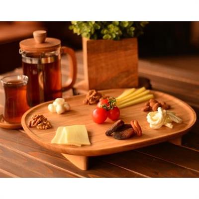 Bambum Meridius Ayaklı Sunum Tepsisi B0251