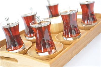 Bambum Silva Çay Tabağı 6Lı BKSL01