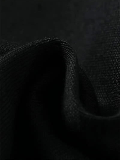 Baskılı Oversize Bisiklet Yaka T-shirt - Siyah