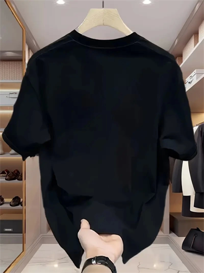 Baskılı Oversize Bisiklet Yaka T-shirt - Beyaz