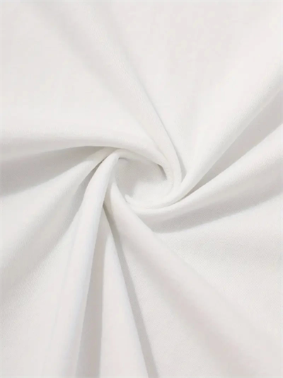 Baskılı Oversize Bisiklet Yaka T-shirt - Beyaz