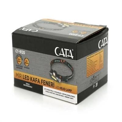 Cata Şarj Edilebilir Mir Kafa Lambası Beyaz 6400k