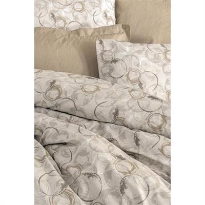 Cotton Box Minimal Çift Kişilik Nevresim Takımı Moil Bej