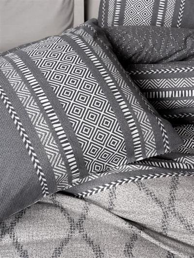 Cotton Box Toprak Çift Kişilik Nevresim Takımı Tonnia Vizon