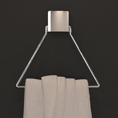 Dc-4778   Decorev Krom Metal Üçgen Havluluk