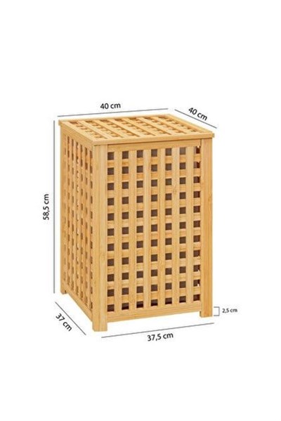 Dıgıthome Kirli Çamaşır Sepeti 58X40 Db-0042