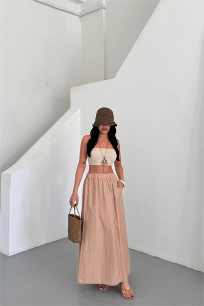 ETEK ŞANEL BOY SOFT KUMAŞ - Bej