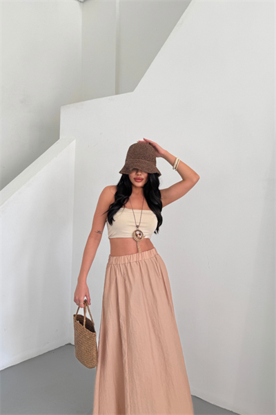 ETEK ŞANEL BOY SOFT KUMAŞ - Bej