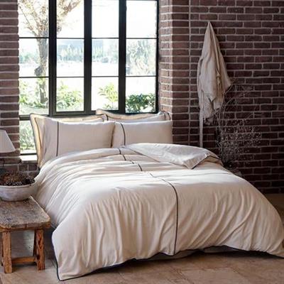 Ecocotton Nevresim Takımı Çift Kişilik Farya Nakışlı