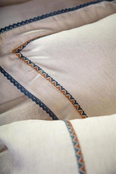 Ecocotton Nevresim Takımı Çift Kişilik Farya Nakışlı