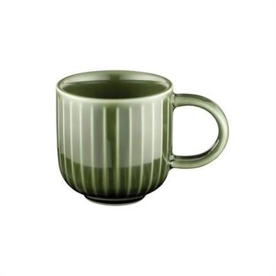 Emsan İstanbul Porselen Lev 6 Kişilik Kahve Fincan Takımı Yeşil