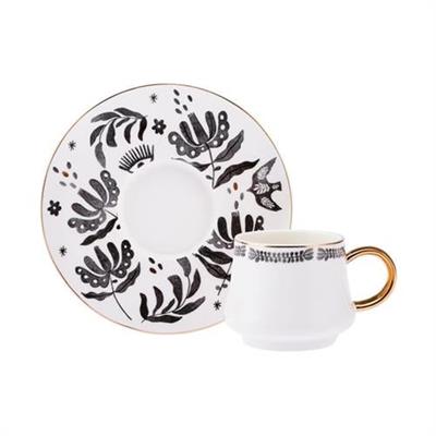 Emsan New Bone 2 Kişilik Kahve Fincan Takımı