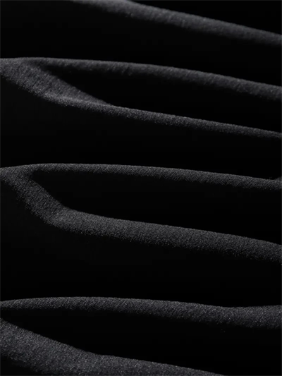 Erkek Dağ Grafikli Tişört, Yaz Için Büyük Beden Rahat T-shirt - Siyah