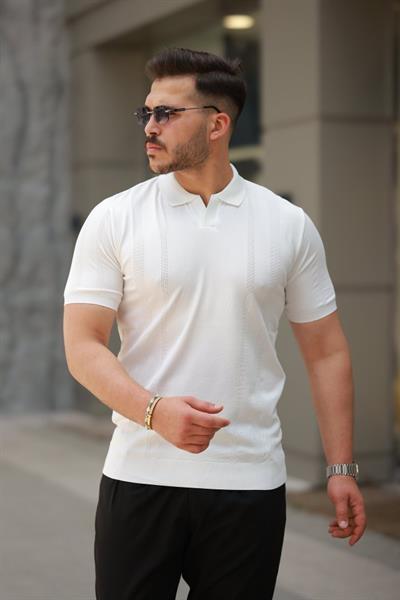 Erkek Hemşire Yaka Kısa Kollu Tişört