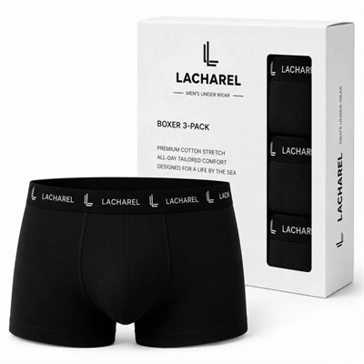 Erkek Likralı Pamuklu Nefes Alan Penye 9 Adet Boxer - Siyah - Gri - Lacivert