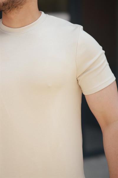 Erkek Oysho Kumaş Basic Kısa Kollu Tişört