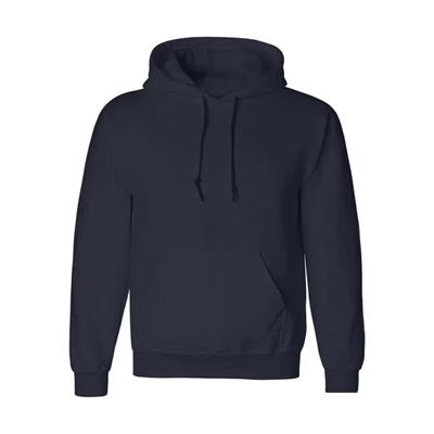 Erkek Uzun Kol Kapşonlu Basic Sweatshirt Hoodie - Lacivert