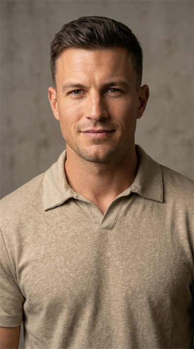 Erkek Yakalı Basic Tişört