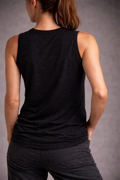 Flamlı Kumaş Sıfır Kolsuz Atlet Basic Spor Üst, Günlük Ve Fitness Kullanımına Uygun - Siyah