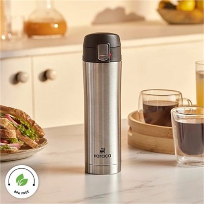 Hobi & Eğlencespor & Outdoortermoskişisel Termoskaraca Pluton Çelik Sızdırmaz Termos Inox 450 Mlkaraca Pluton Çelik Sızdırmaz Termos Inox 450 Ml