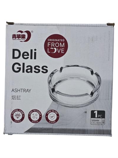 IVO-CAM114   İvory Deli Glas Yuvarlak Cam Küllük - YG1017