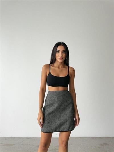 KAŞE KISA ETEK - Siyah